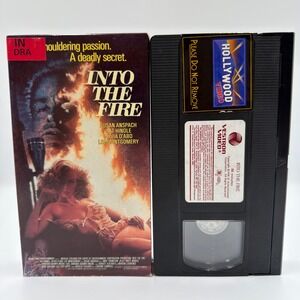 Into the Fire‎ VHS 1988 Vestron Video Susan Anspach Olivia dAbo Thriller Movie